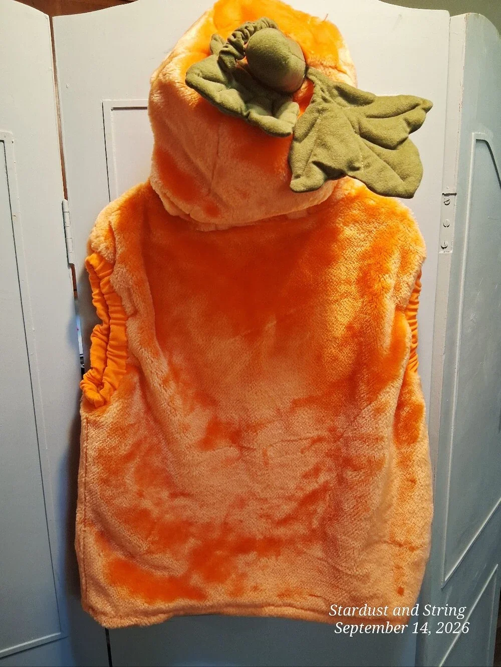 👜 Celebration Halloween Plush Pumpkin Vest Costume Orange Child 👜